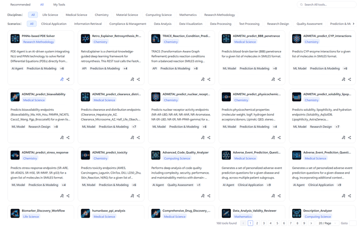 Tools screenshot